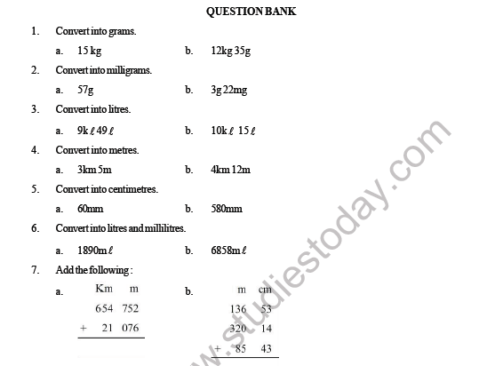 cbse-class-4-maths-metric-measures-question-bank